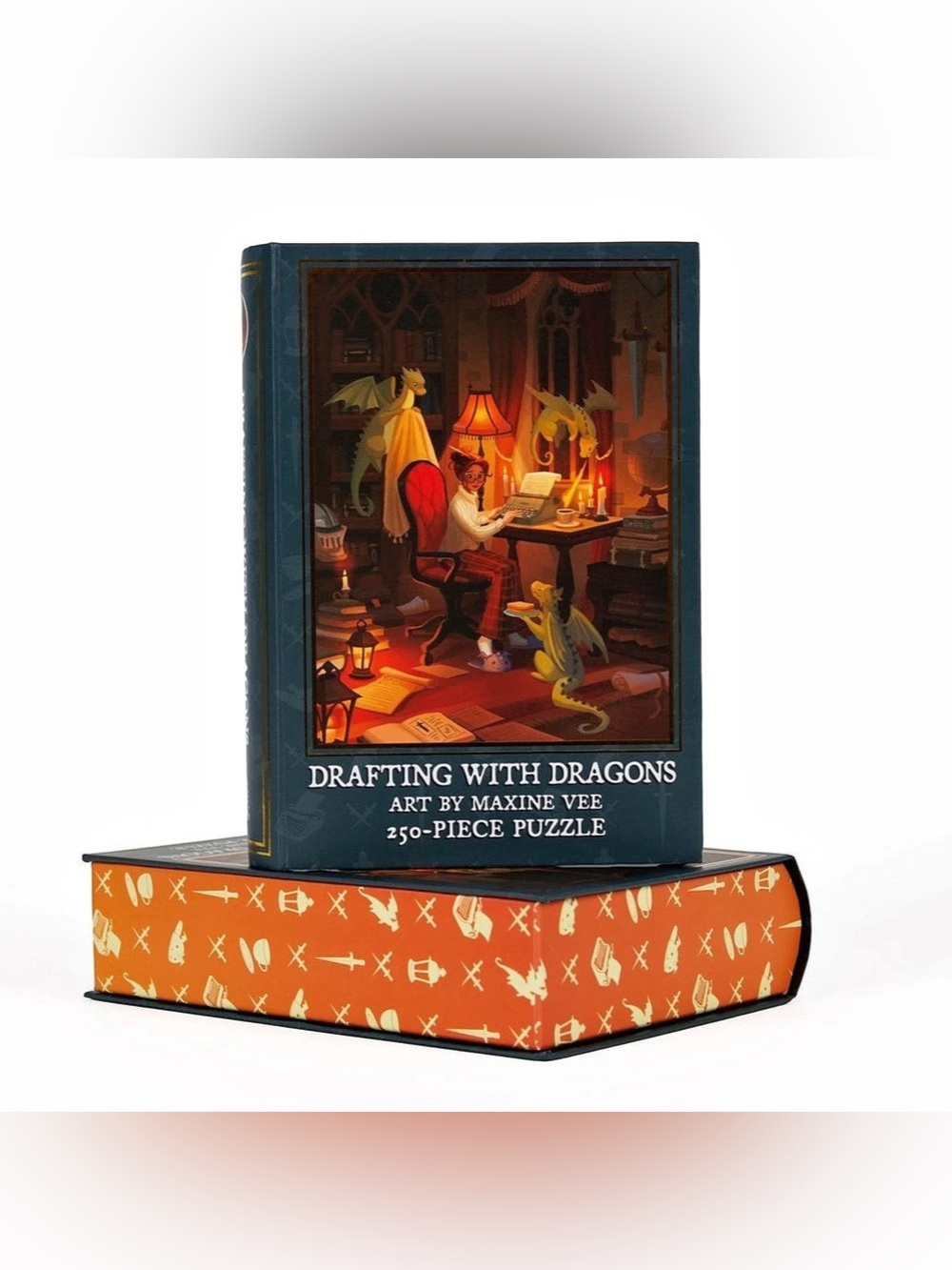 NWT Drafting with Dragons 250-Piece Puzzle